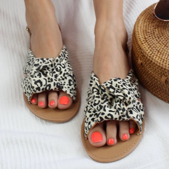 ðš//Island Gal// Animal print Sandal - Picture 7 of 8